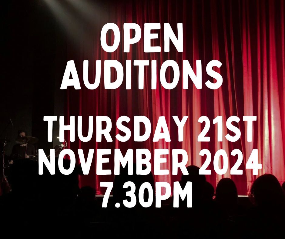 OPEN AUDITIONS - PRIVATE LIVES BY NOEL COWARD