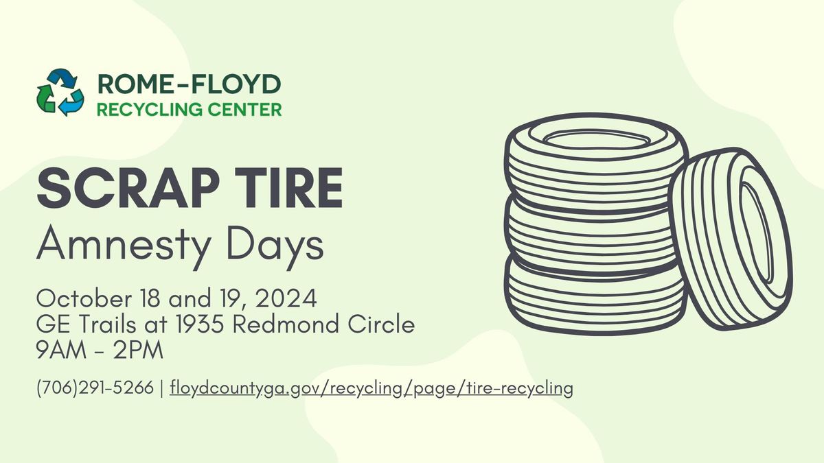 Scrap Tire Amnesty Day