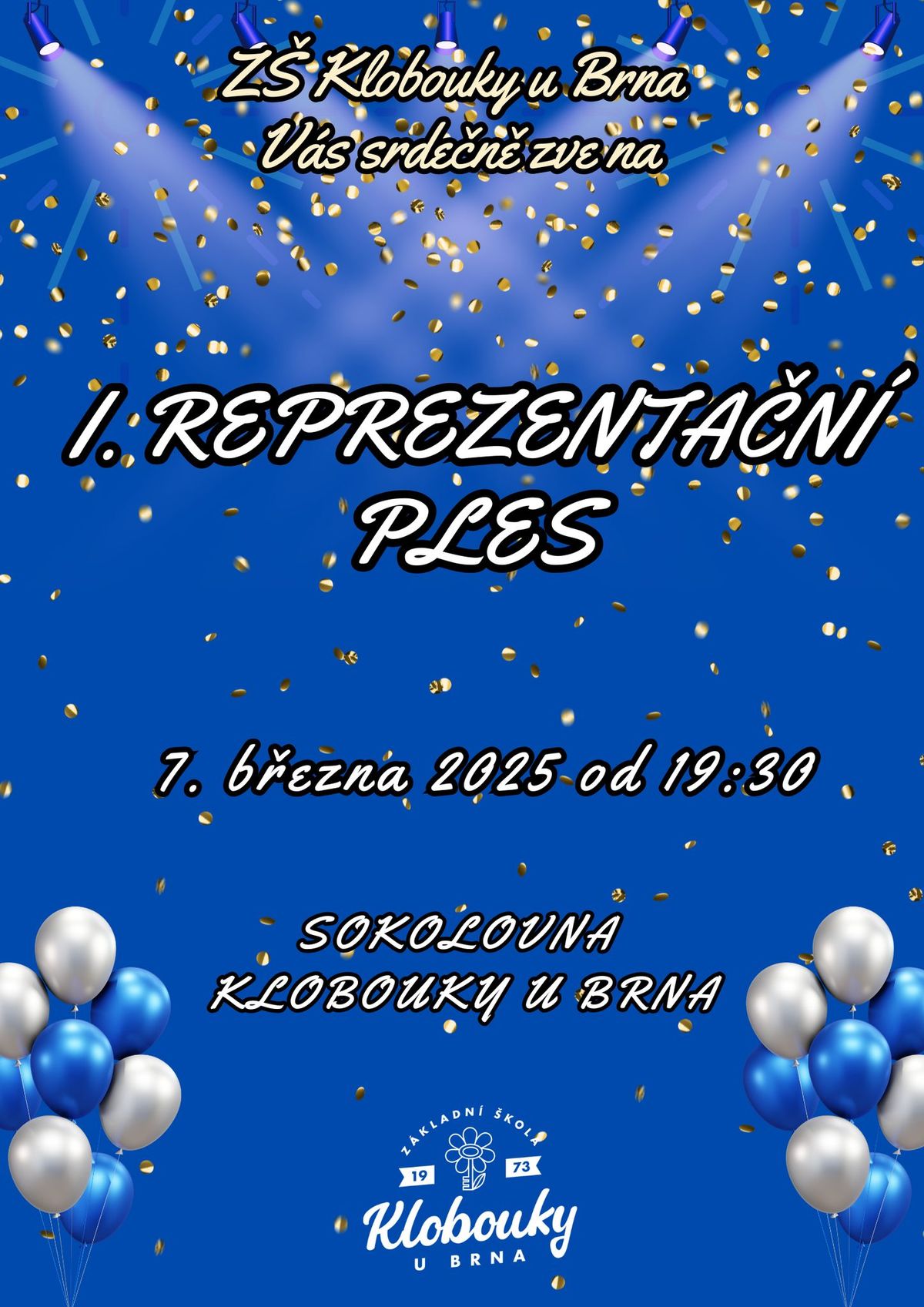 I. REPREZENTA\u010cN\u00cd PLES Z\u0160 Klobouky u Brna