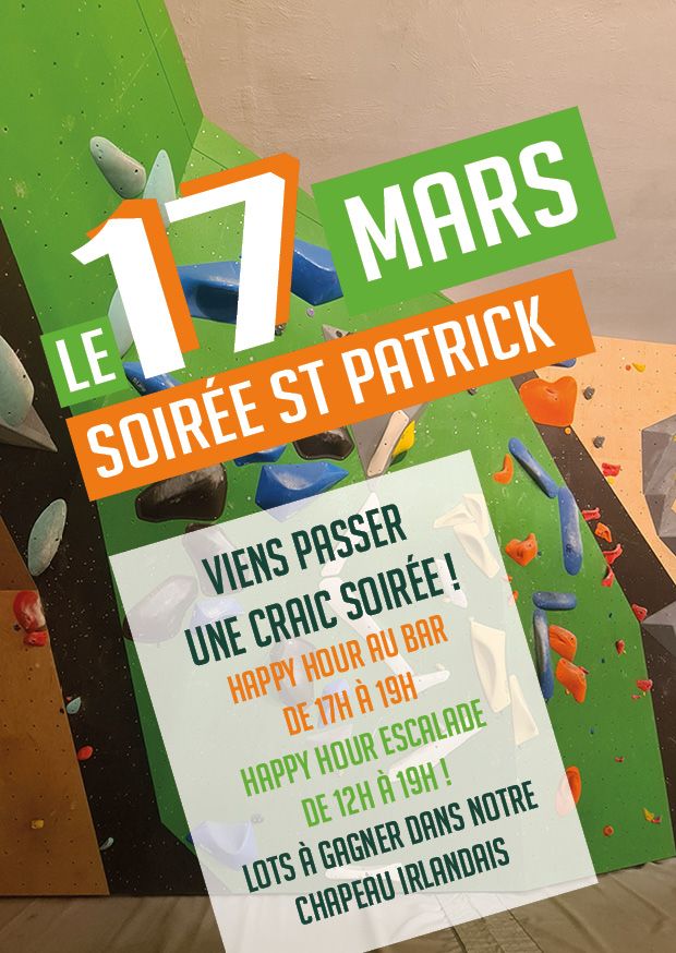 Soir\u00e9e Saint Patrick \u00e0 Hop'n Bloc!