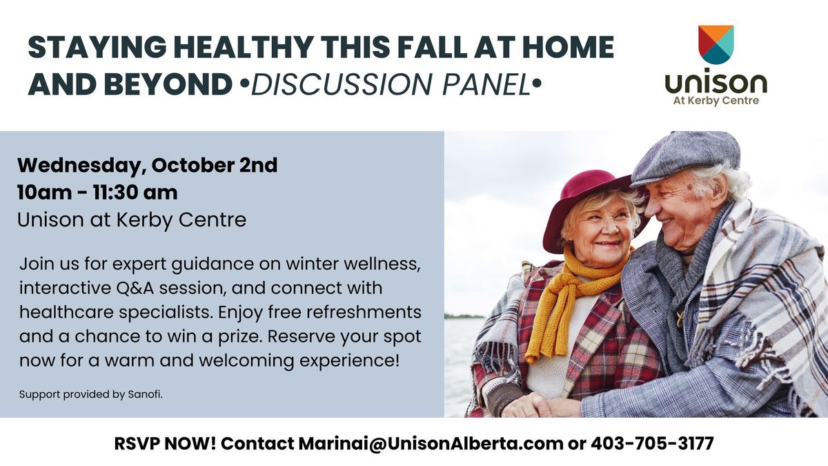 Staying Healthy This Fall At Home and Beyond | Discussion Panel