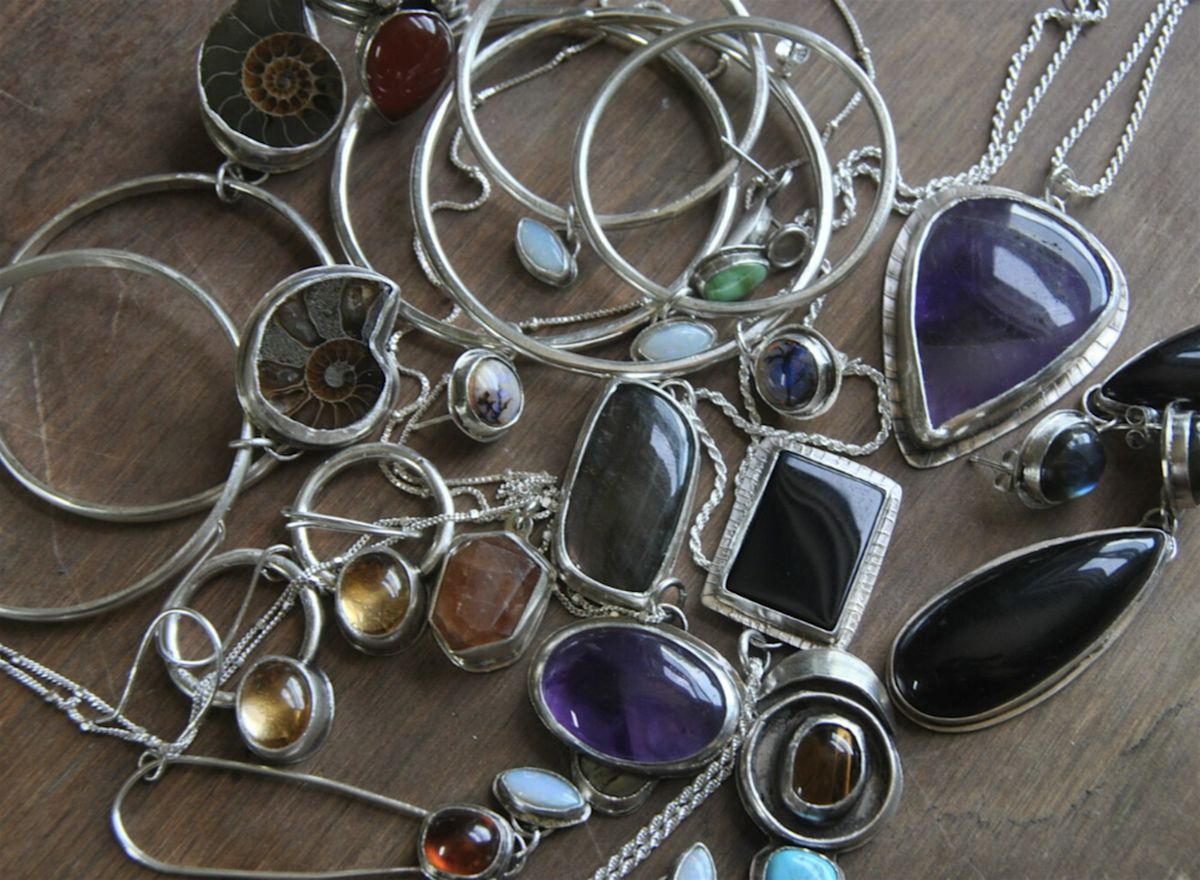 Intermediate Metalsmithing - Monday 6-week Artist Series