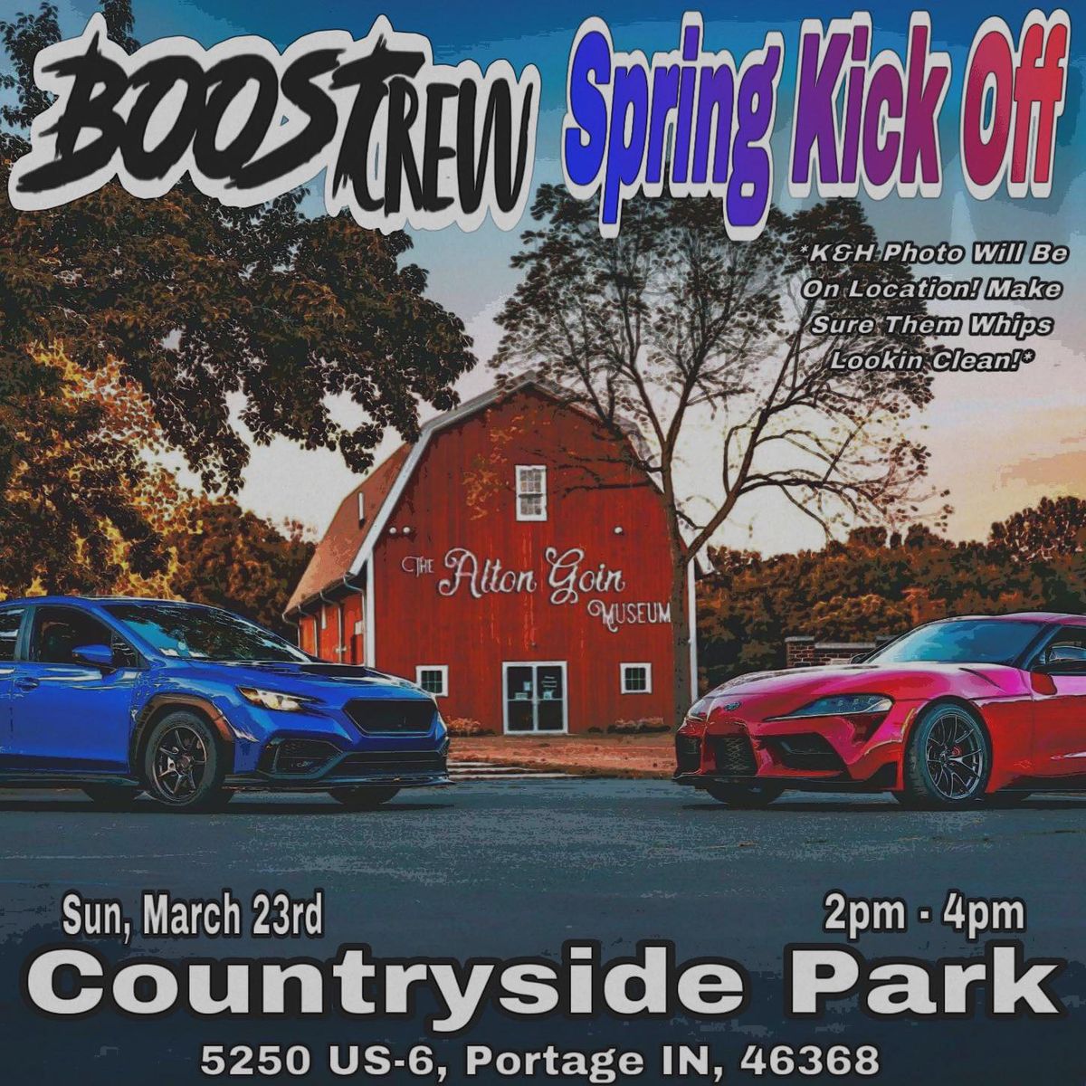 SPRING KICK-OFF w\/ Boost Crew