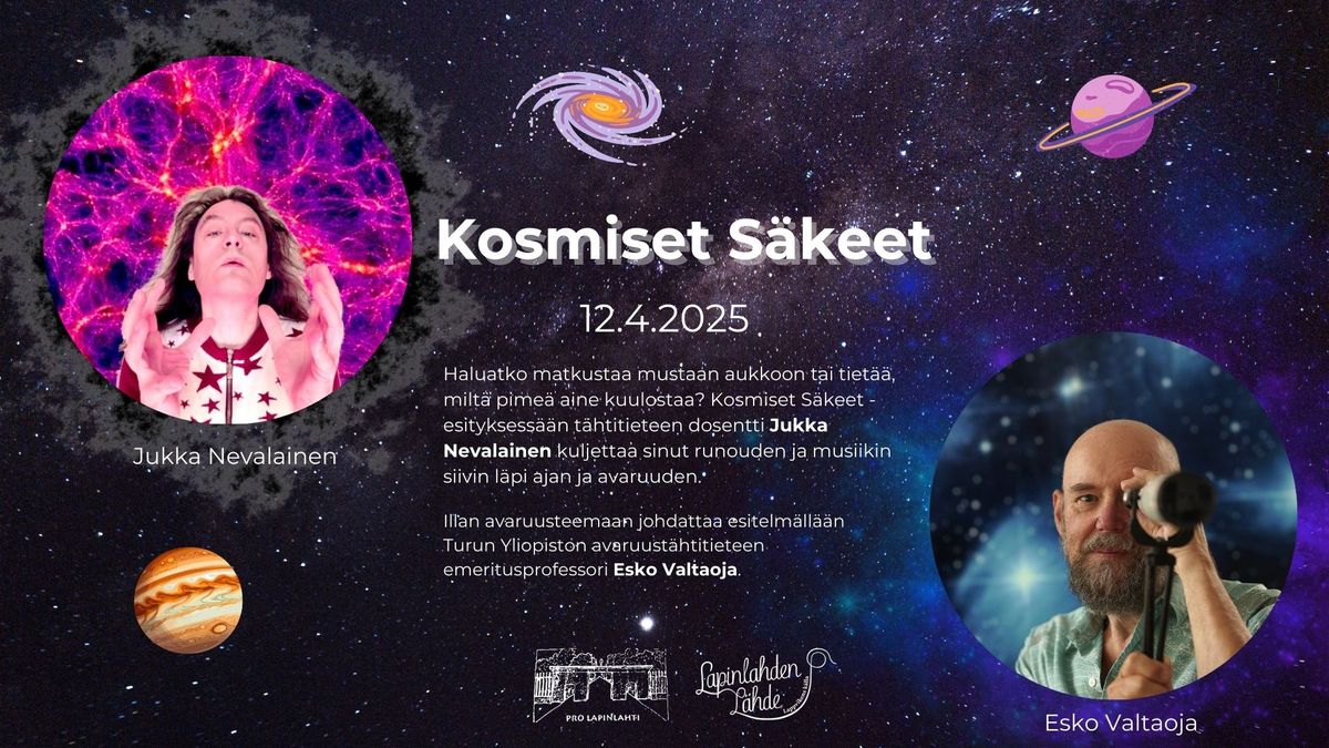 Kosmiset S\u00e4keet - levynjulkkarit