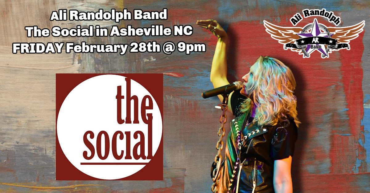 Ali Randolph Band @ The Social in Asheville NC