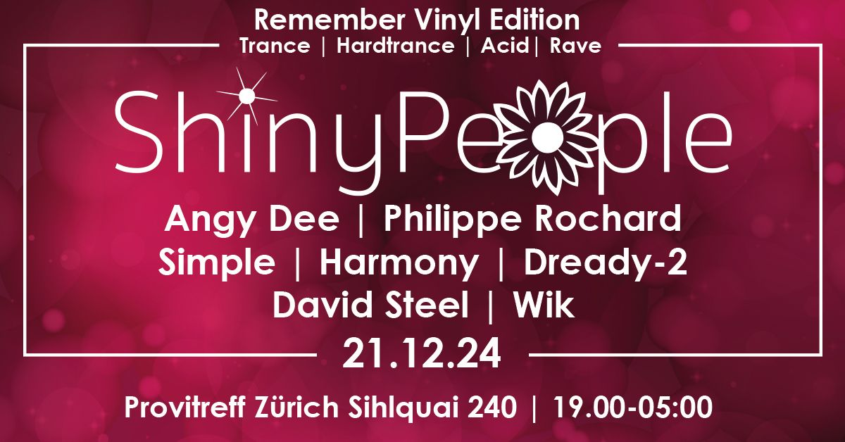 ShinyPeople Remember Vinyl Edition (Charity Event)