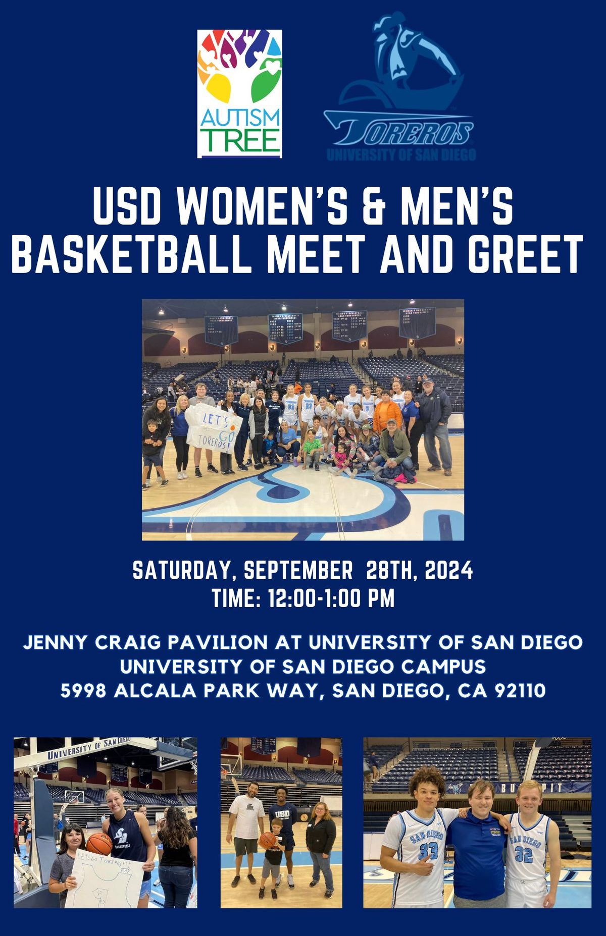 USD Women's and Men's Basketball Meet and Greet