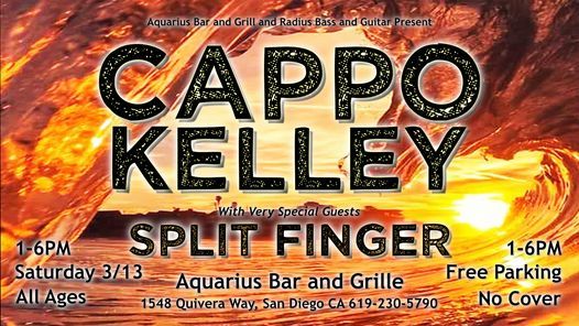 Cappo Kelley and Split Finger - Live at Aquarius Bar and Grille!