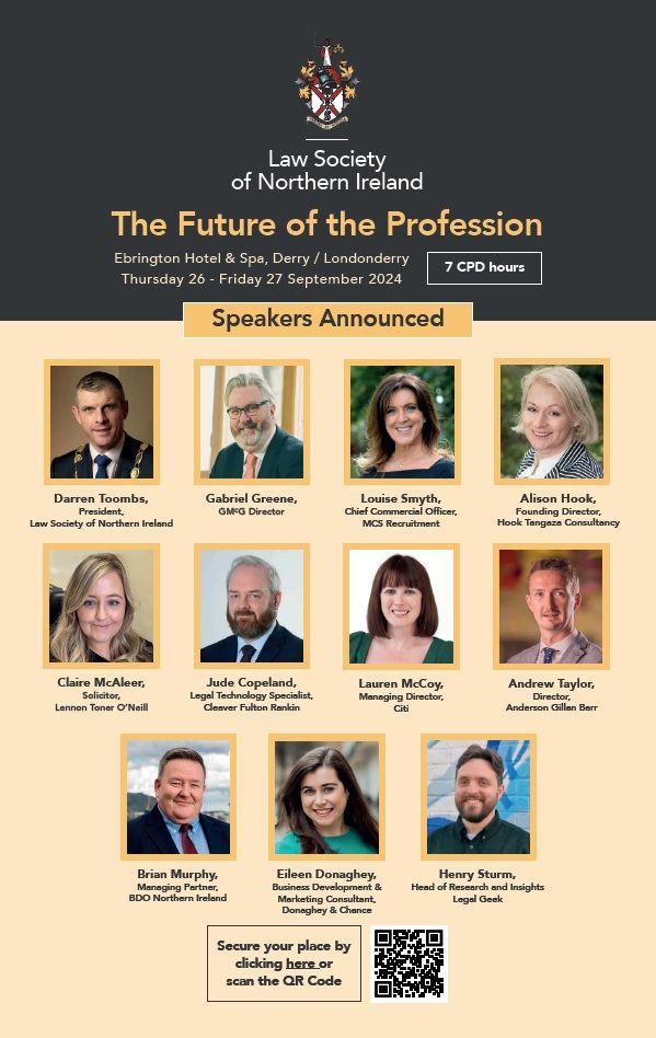 The Future of the Profession (solicitor only event)