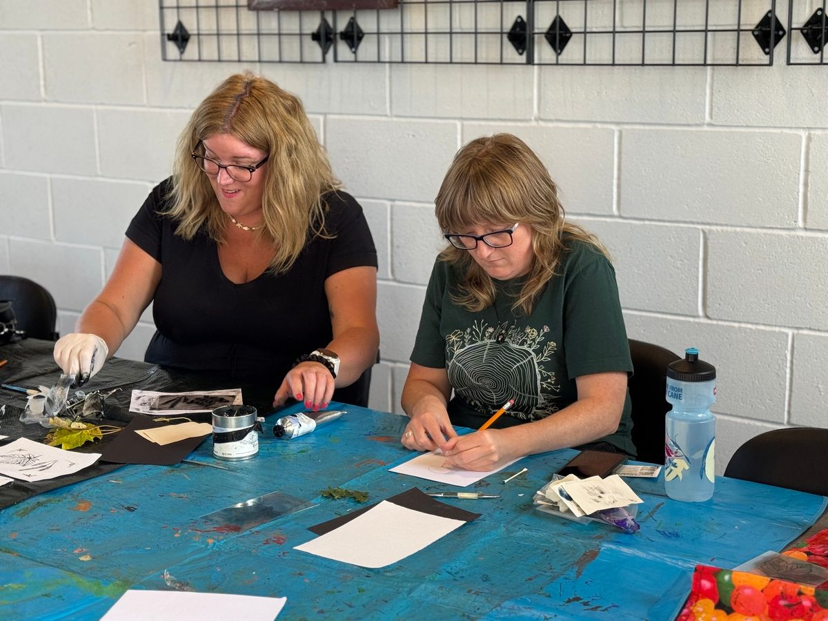 Wellness Wednesdays: Collagraph Printing