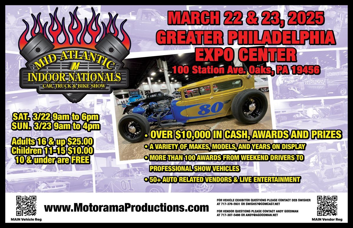 Mid Atlantic Indoor Nationals - Car, Truck and Bike Show