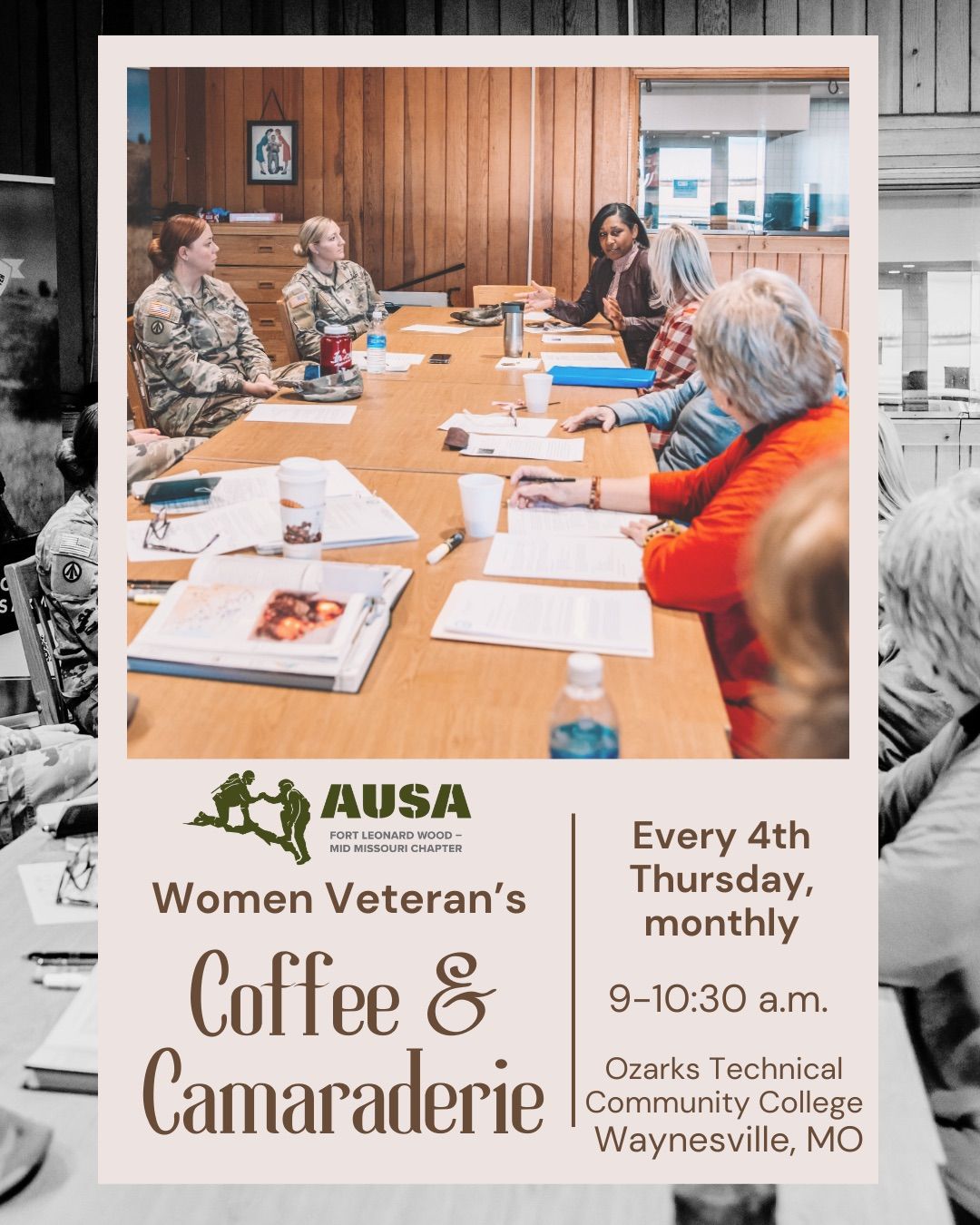 Women Veteran Coffee & Camaraderie 