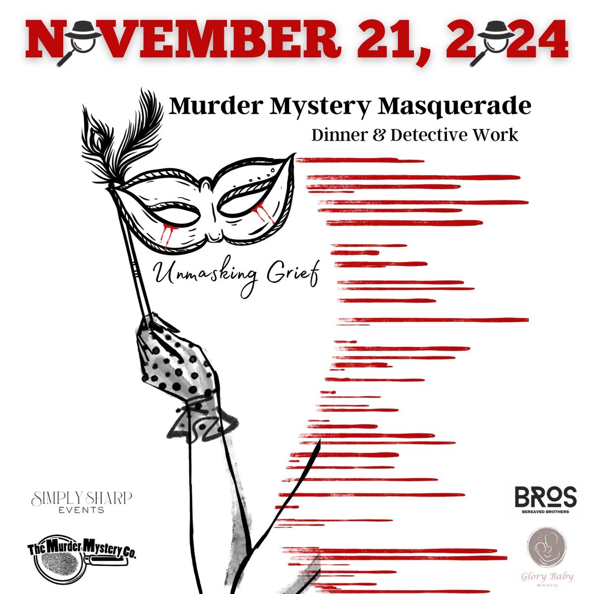 Murder Mystery Dinner & Detective Work: Glory Baby Ministry