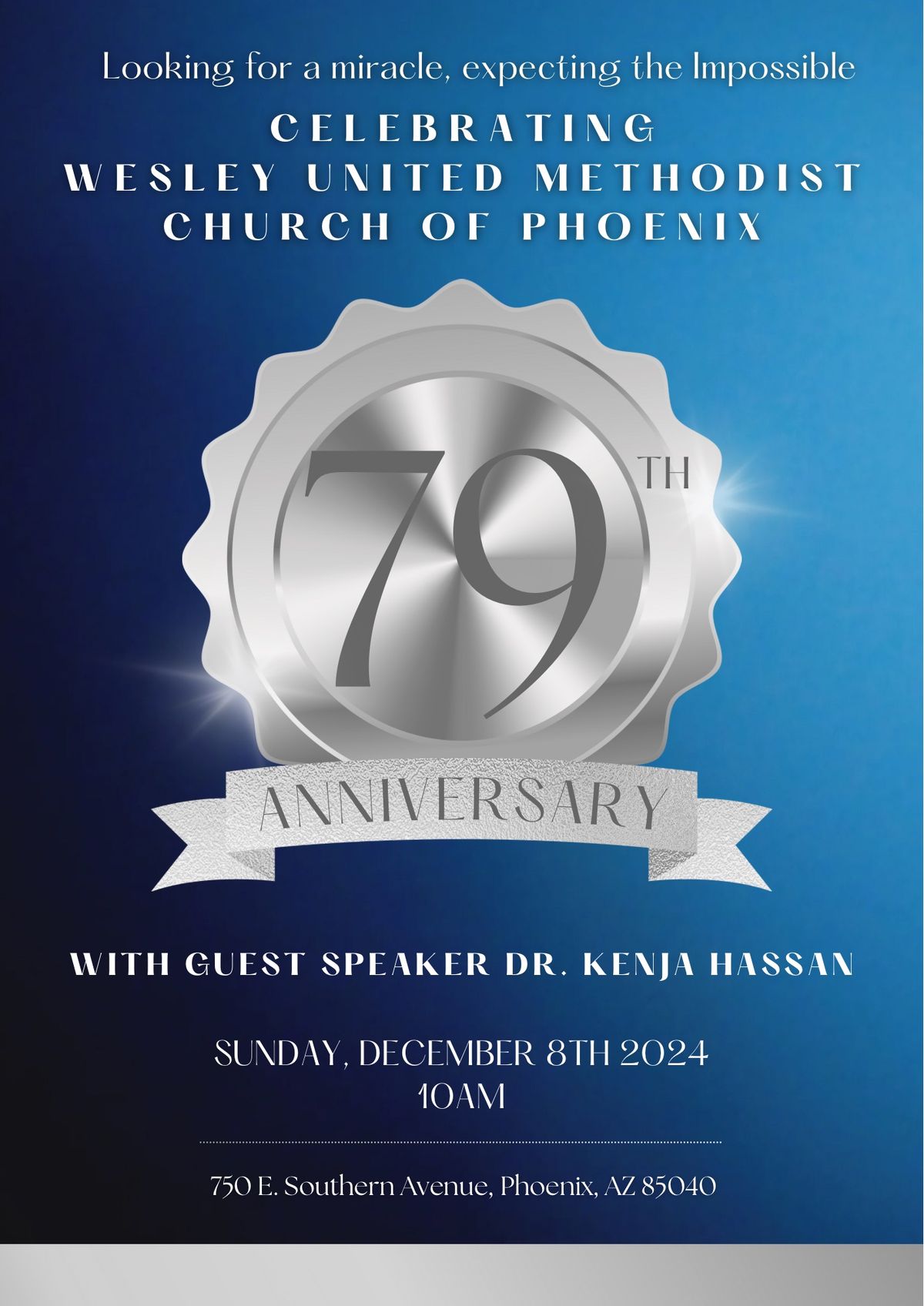 79th Anniversary Service