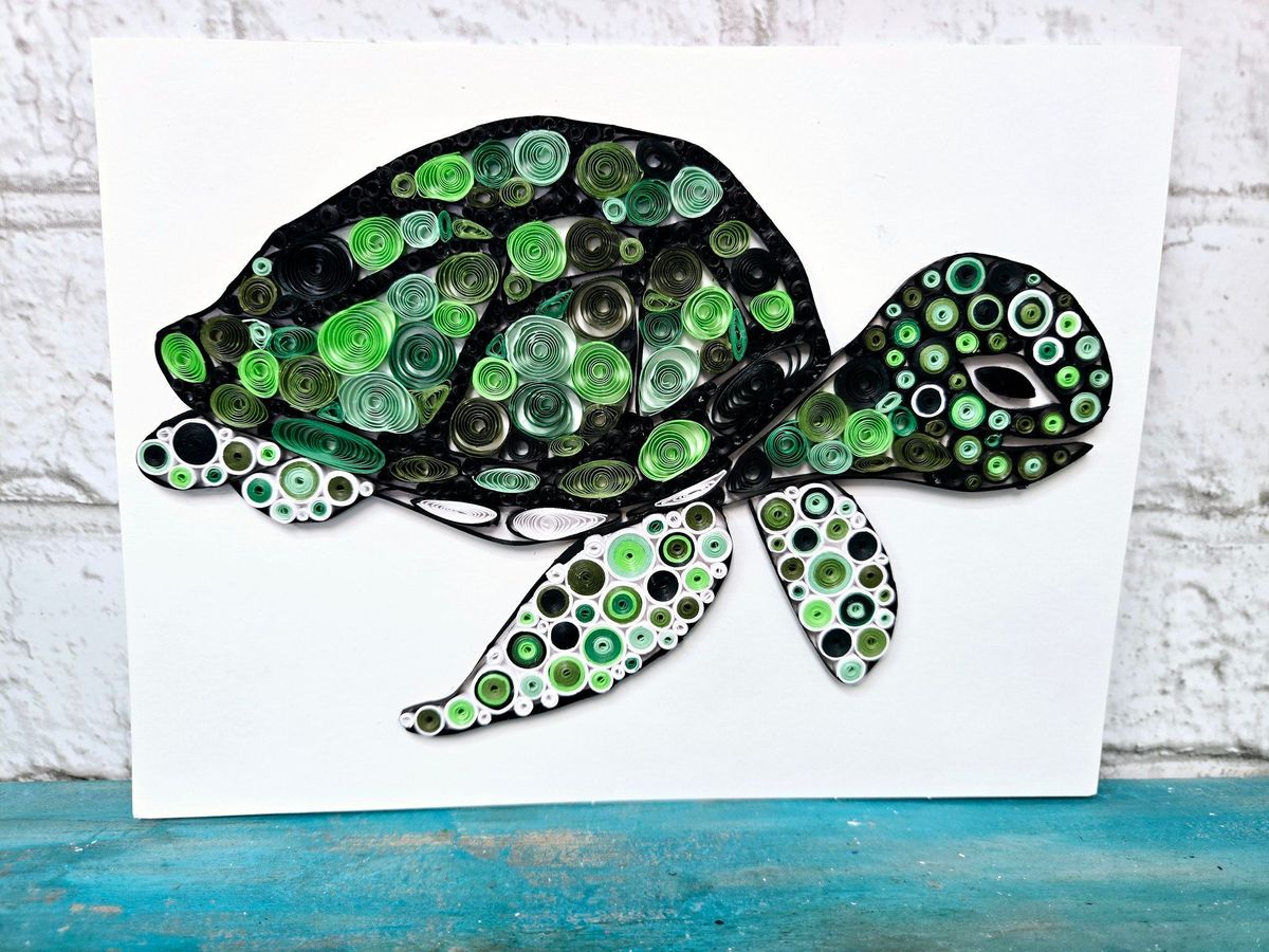 Cours - Tortue au quilling