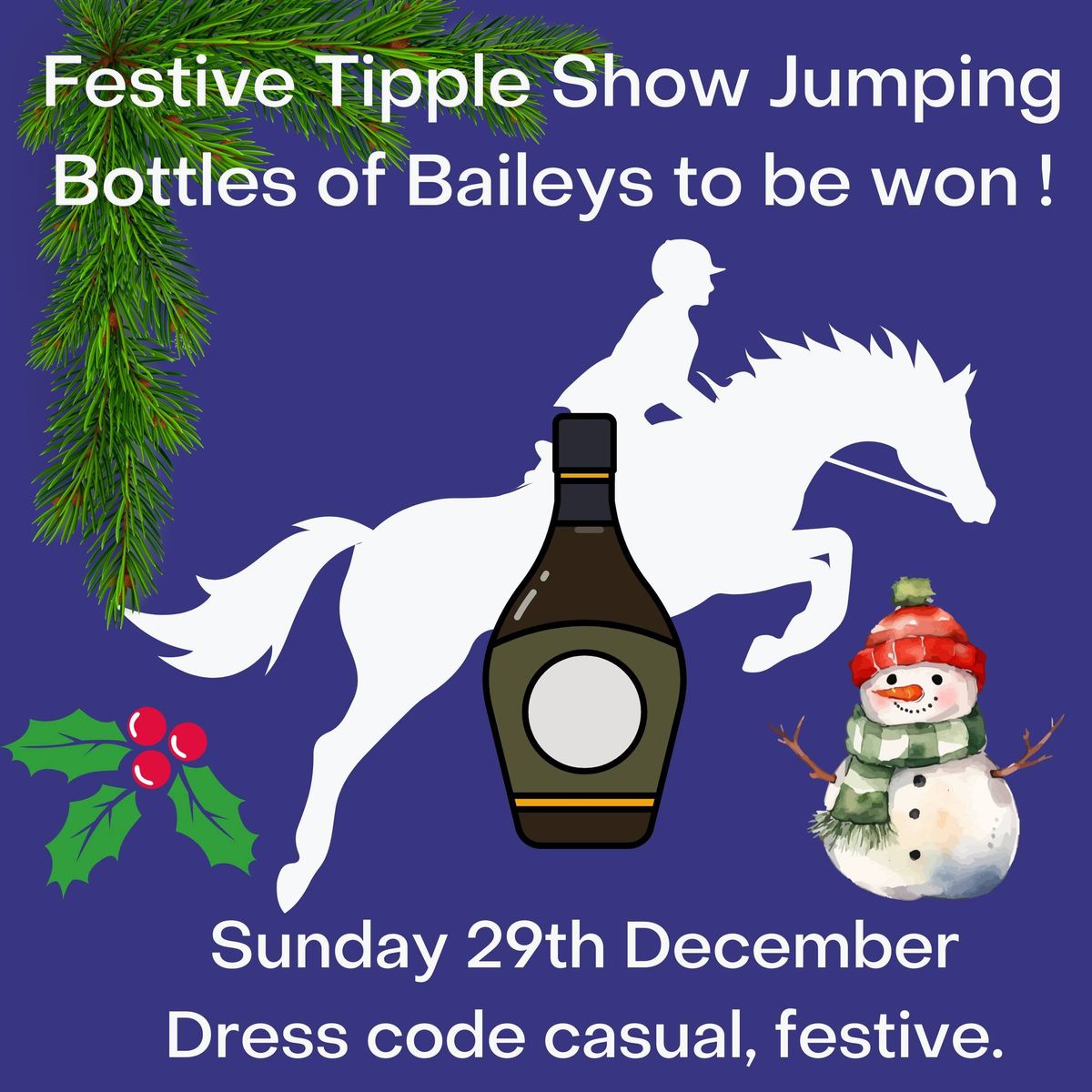 Festive Tipple Show Jumping