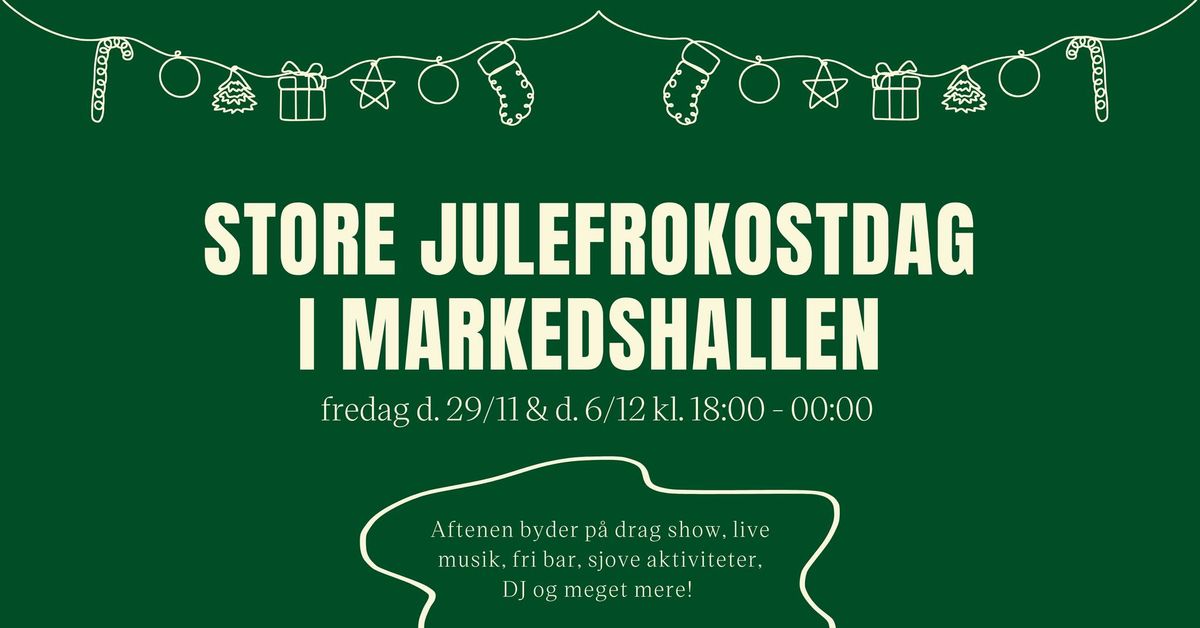 Store Julefrokostdag i Markedshallen