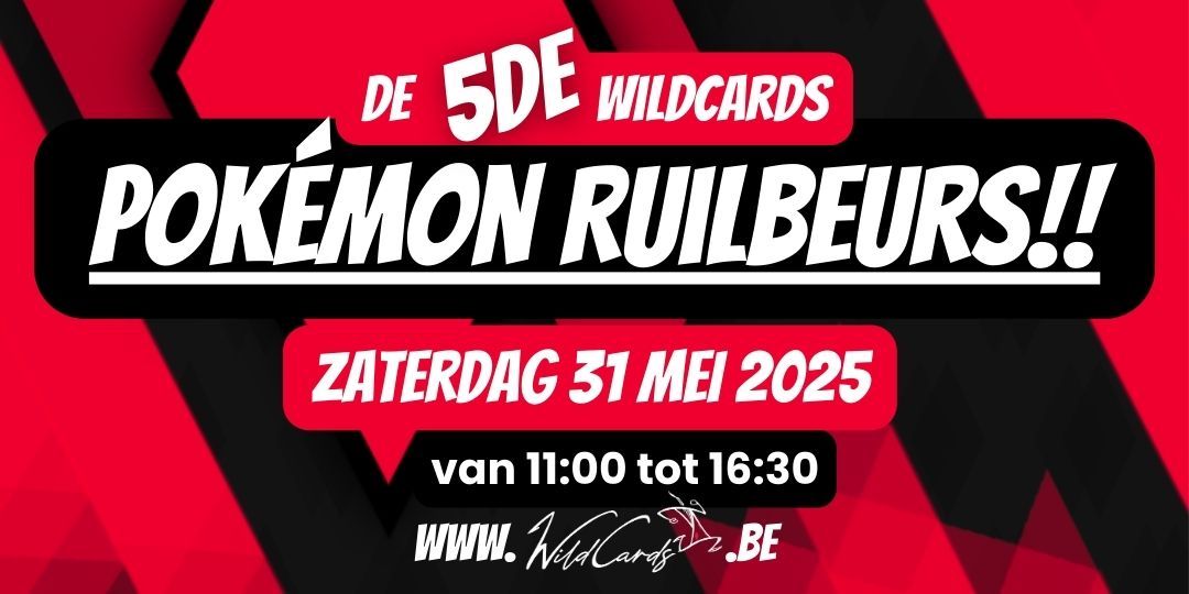 De 5de WildCards Pok\u00e9mon Ruilbeurs