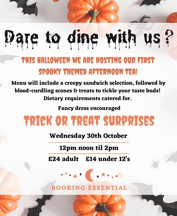 The Little Vintage Halloween Afternoon Tea Party 