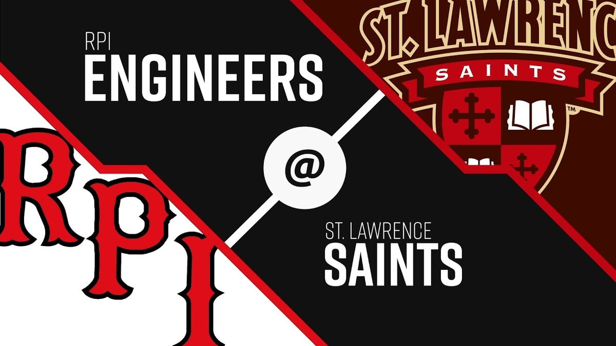 RPI Engineers vs. St. Lawrence Saints