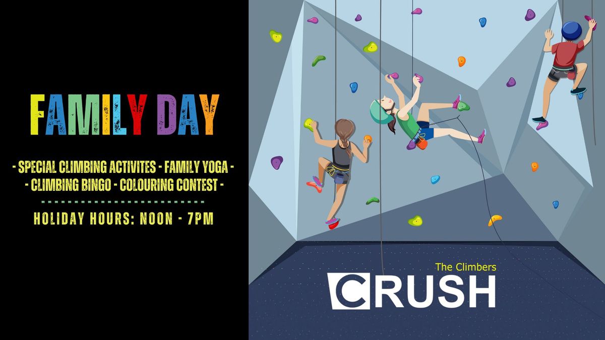 Family Day @ The Climbers Crush