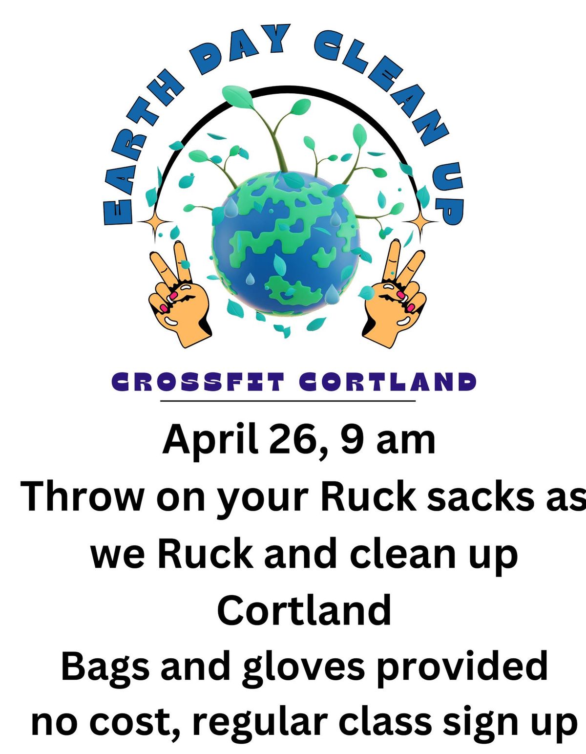 EARTH DAY CLEAN UP DAY RUCK STYLE