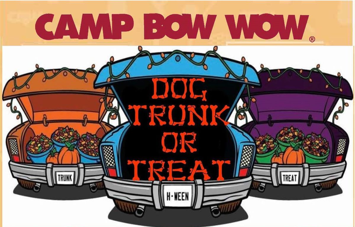 Camp Bow Wow Trunk or Treat Howl-o-ween Paw-ty 2024