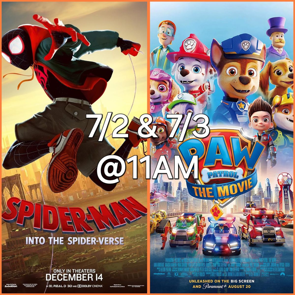 $1 Family Movies EVERY TUESDAY & WEDNESDAY at 11AM 