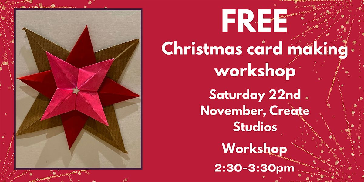 FREE Christmas Card Crafting Workshop
