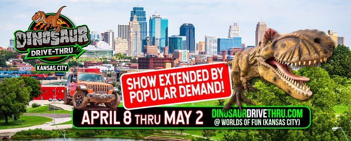 Dinosaur Drive-Thru in Kansas City!