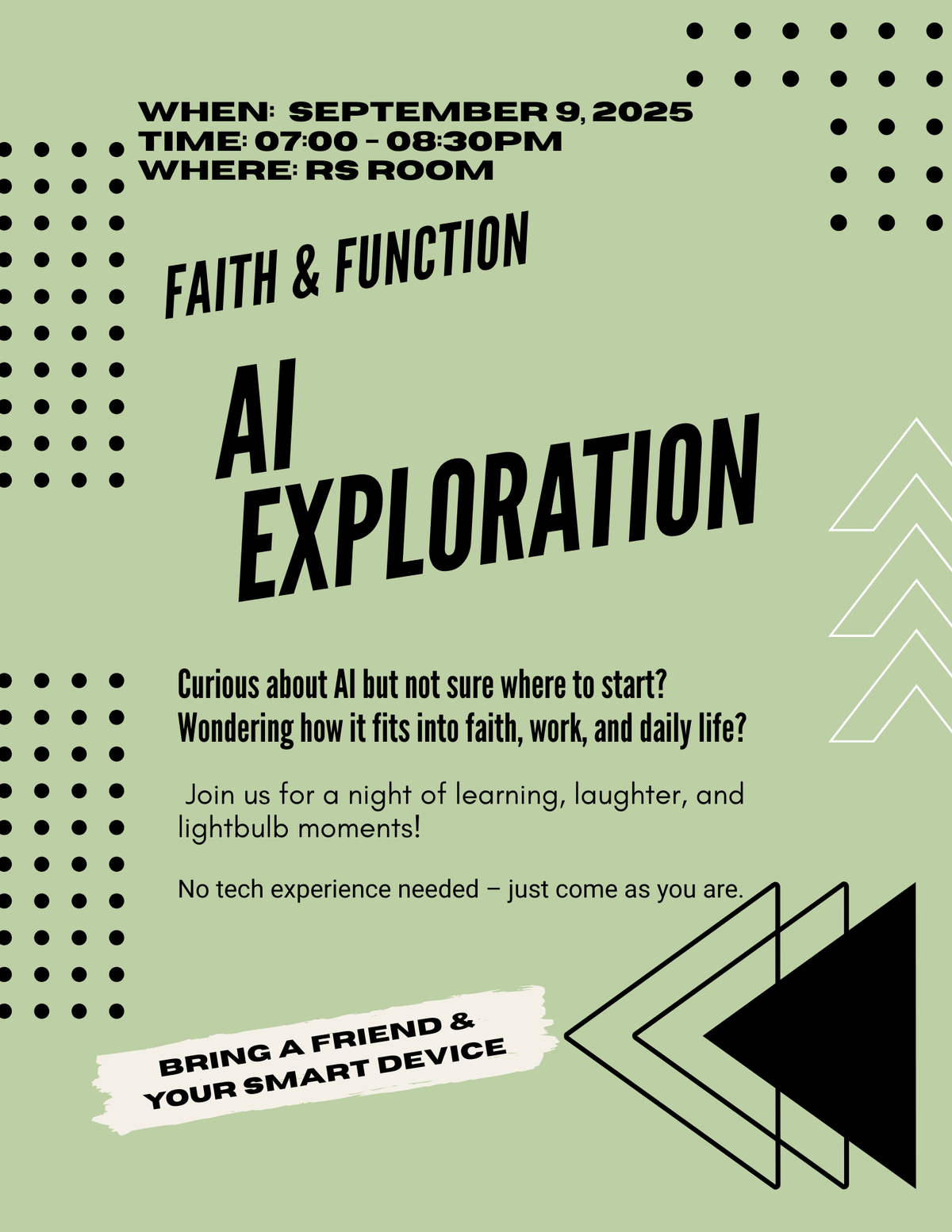 AI Exploration - Faith & Function