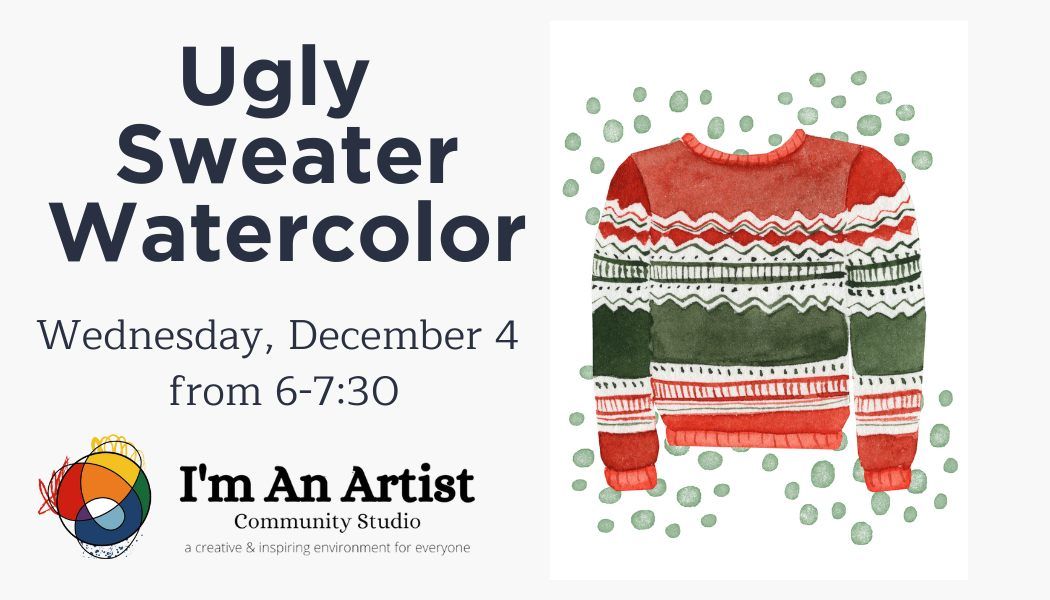 Ugly Sweater Watercolor