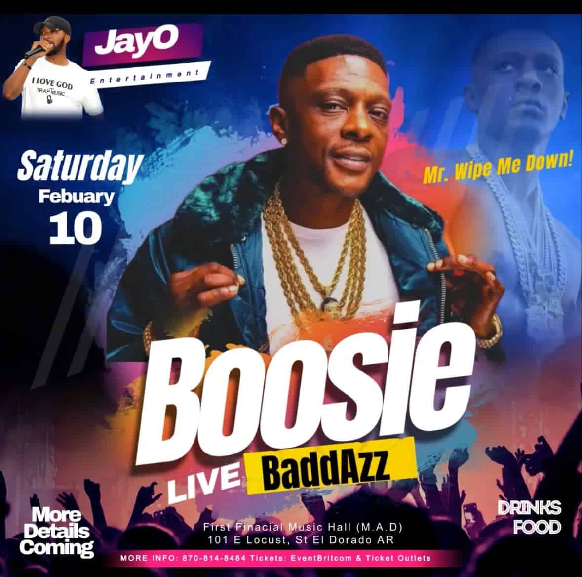 Boosie BadAzz at James Knight Center