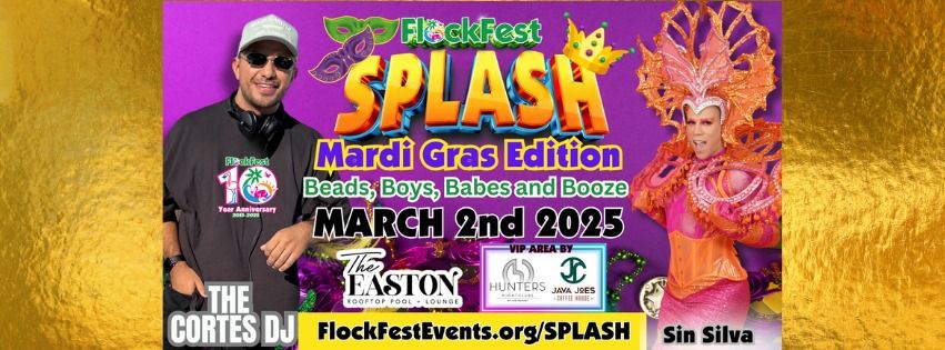 FlockFest Mardi Gras SPLASH