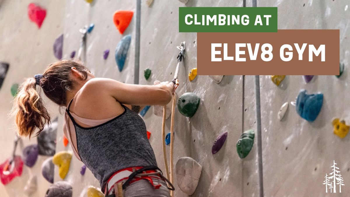 Climbing at ELEV8