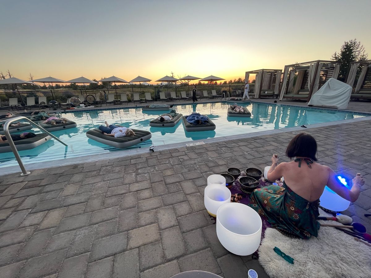 Floating Sound Bath at Juniper Preserve