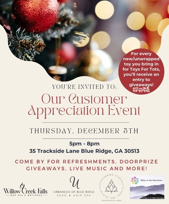 Christmas Customer Appreciation Event 