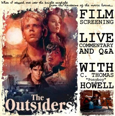 C. Thomas Howell with screening of The Outsiders in Columbus, OH