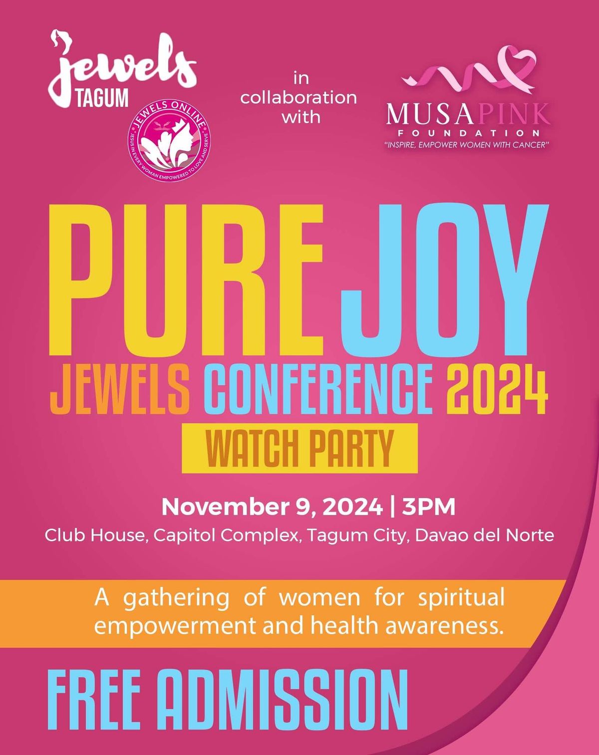 Jewels Conference 2024 Tagum: PURE JOY