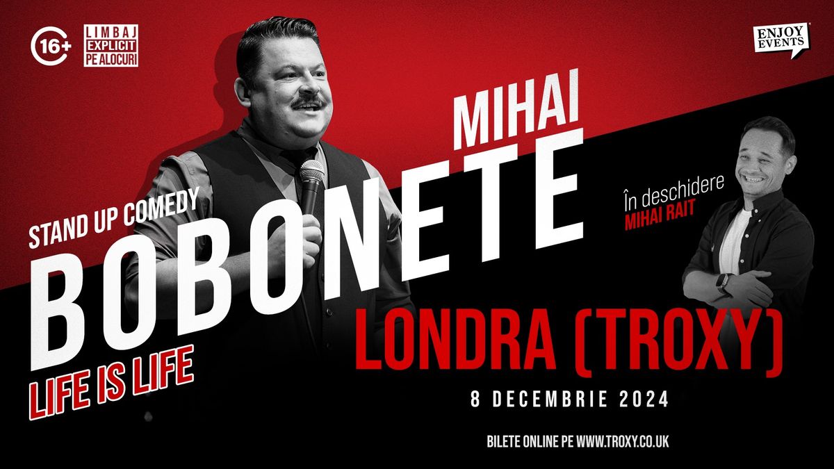 MIHAI BOBONETE | LIFE IS LIFE | LONDON (Troxy) 08.12.2024