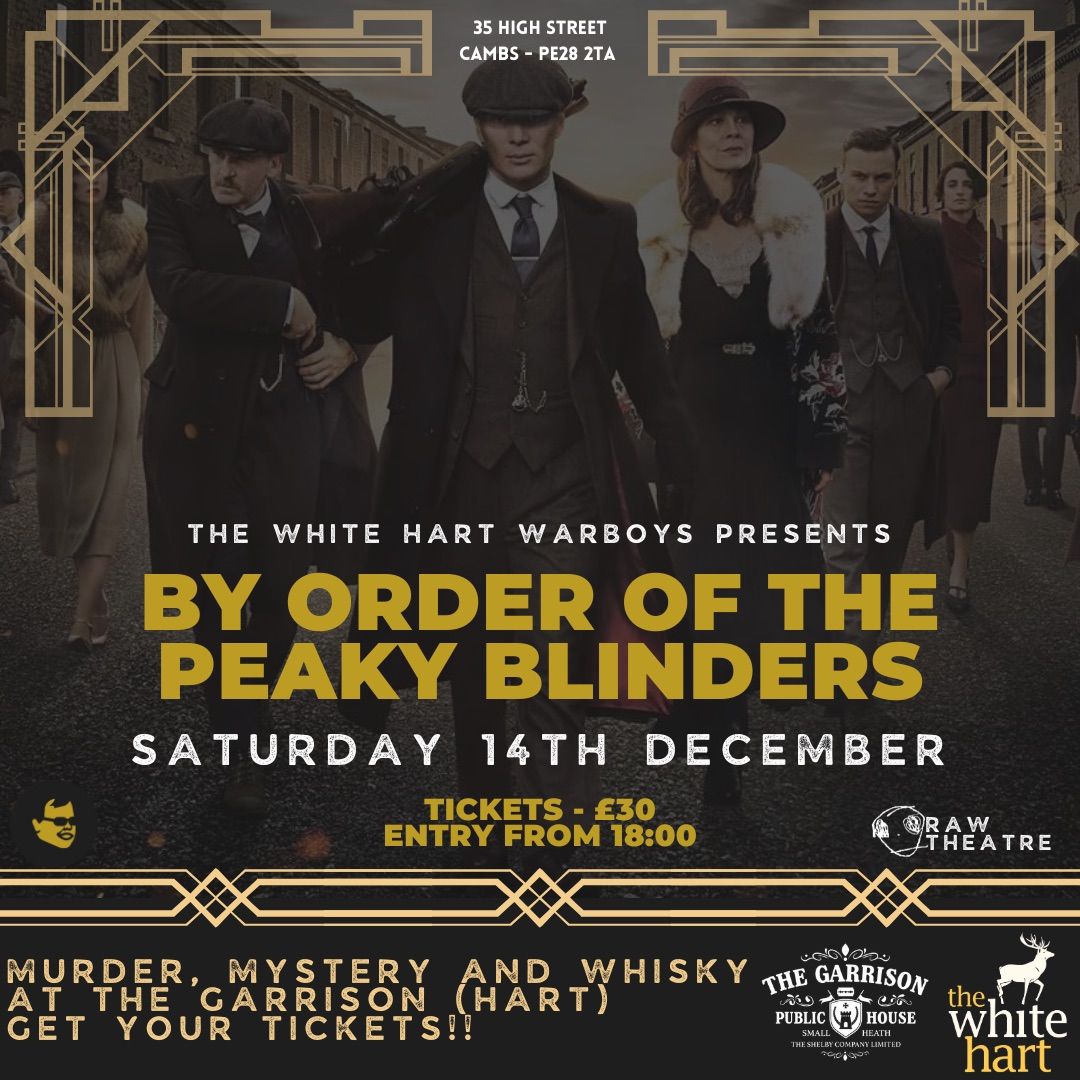 BY ORDER OF THE PEAKY F***ING BLINDERS \ud83e\udd43 