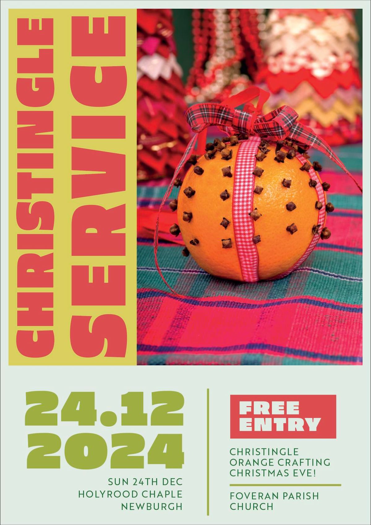 Christingle Craft Newburgh