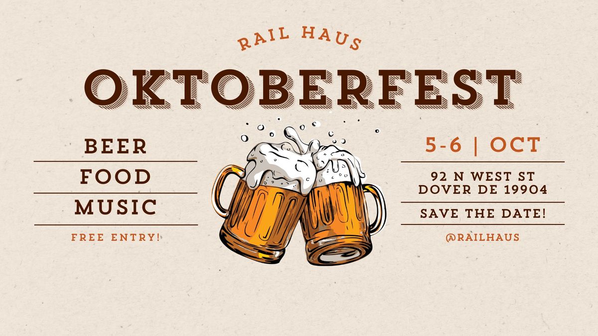 Oktoberfest at Rail Haus