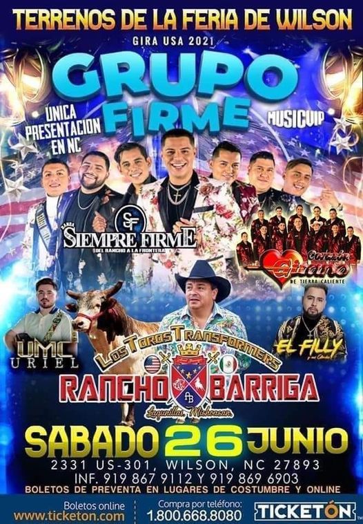 GRUPO  FIRME   |   WILSON   NC