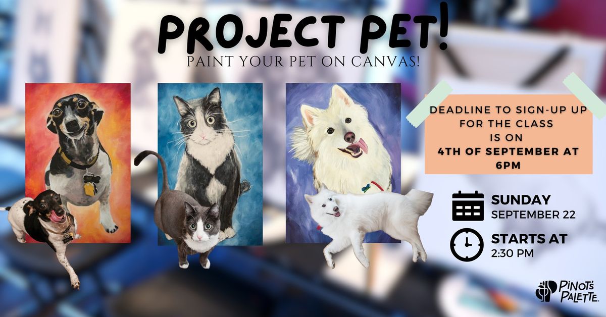 Specialty Event: Project Pet!