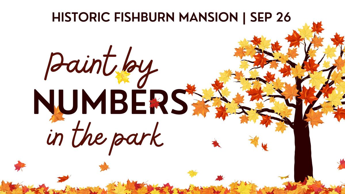 Paint By Numbers in the Park: Fall Theme