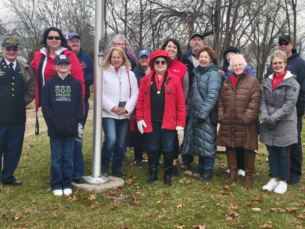 Schuyler Colfax NSDAR City of SouthBend Wreaths Across America Day 2024