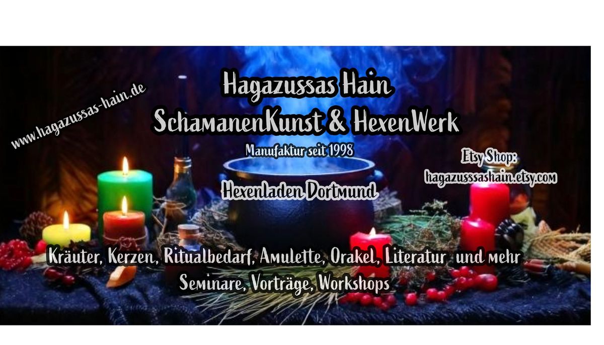 Yule Abend und Verkauf im Hexenladen