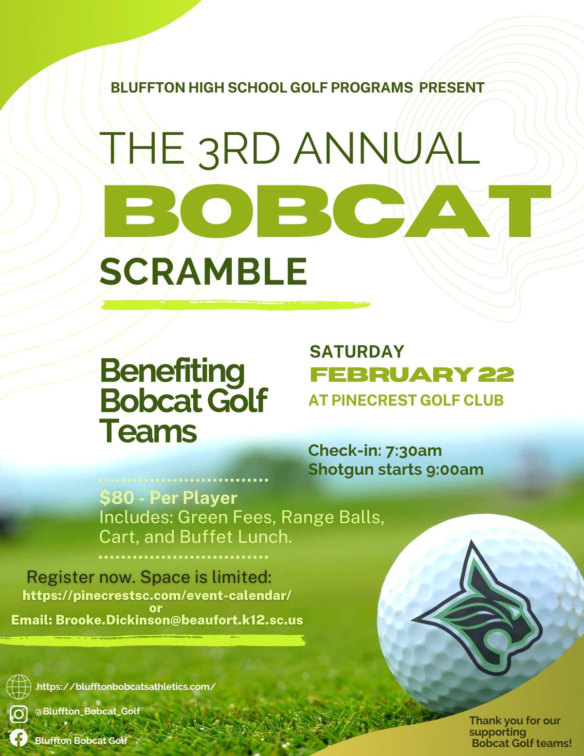 3rd Annual Bobcat Scramble