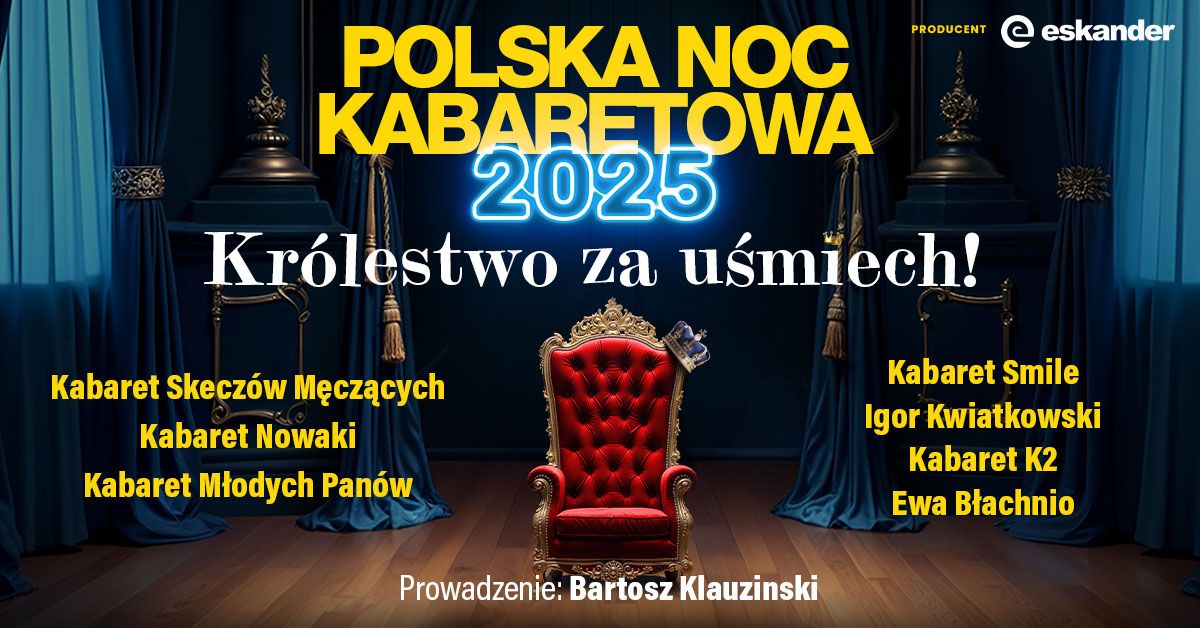 Pozna\u0144: Polska Noc Kabaretowa 2025